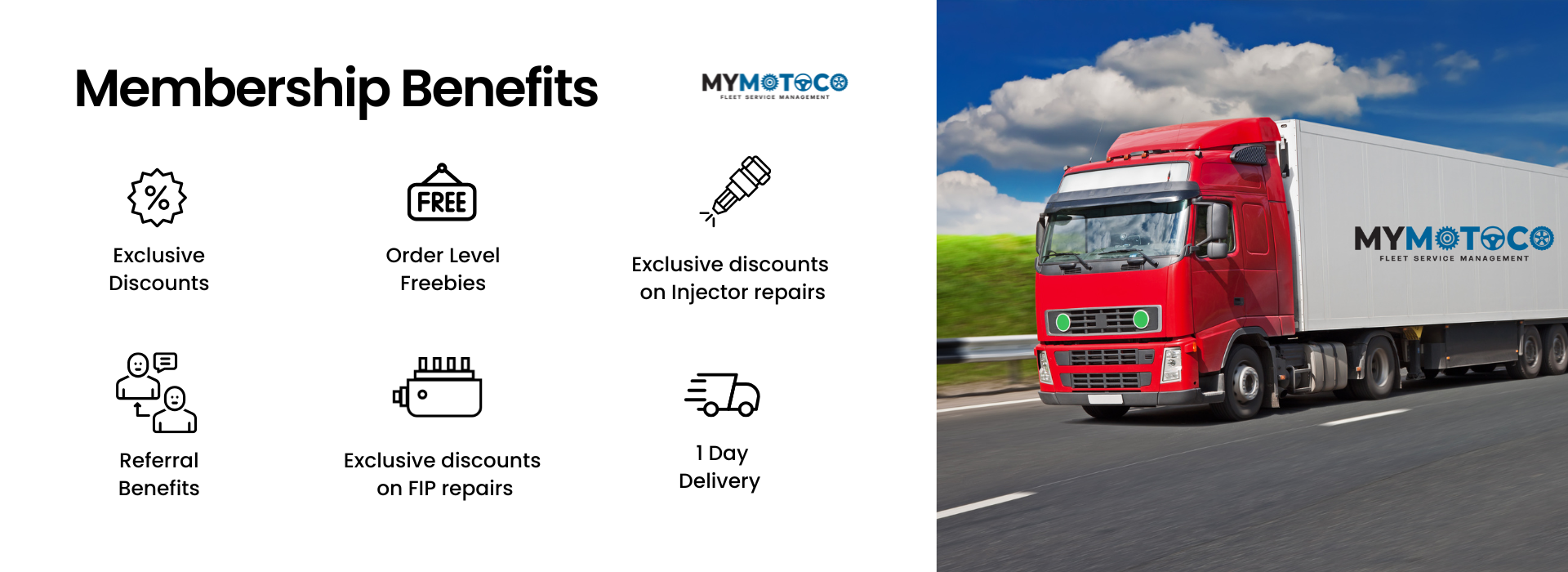 MyMotoCo membership benefits banner